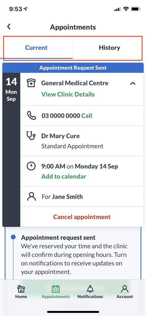 View Appointment .